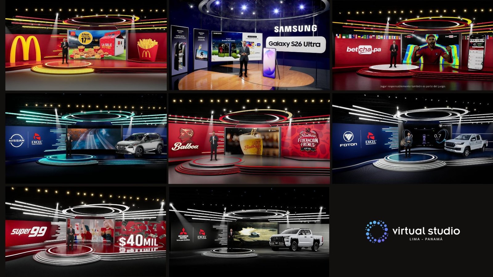 Sets virtuales para las antesalas del Mundial en Tigo Sports